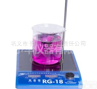 RG-18  平板恒温<em>磁力搅拌</em>器微晶<em>玻璃</em>台面