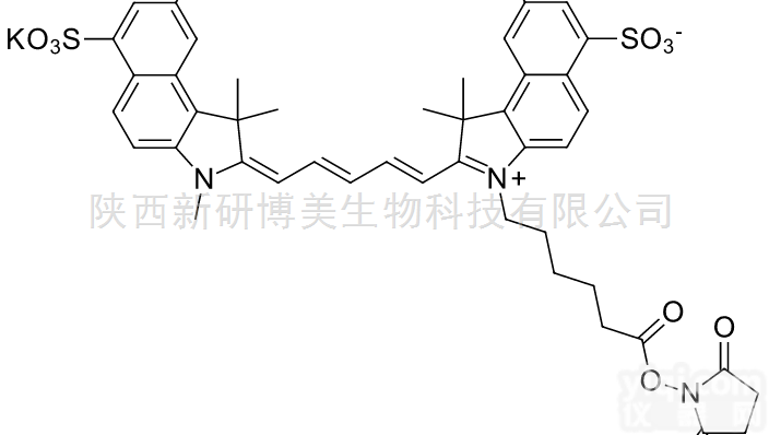 Sulfo-Cyanine5.5  水溶性/脂溶性Cy5.5 <em>NHS</em><em>标记</em>氨基活性染料