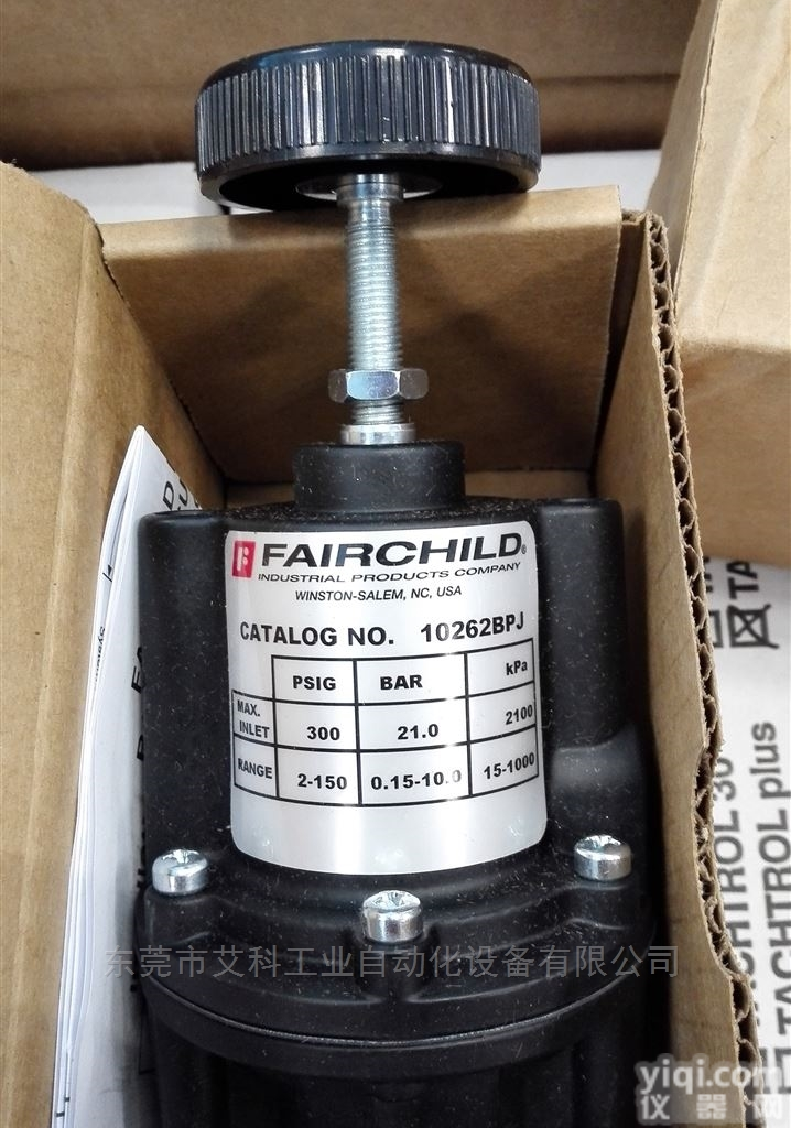 原装<em>美国</em>仙童<em>微型</em>压力调节器M72型
