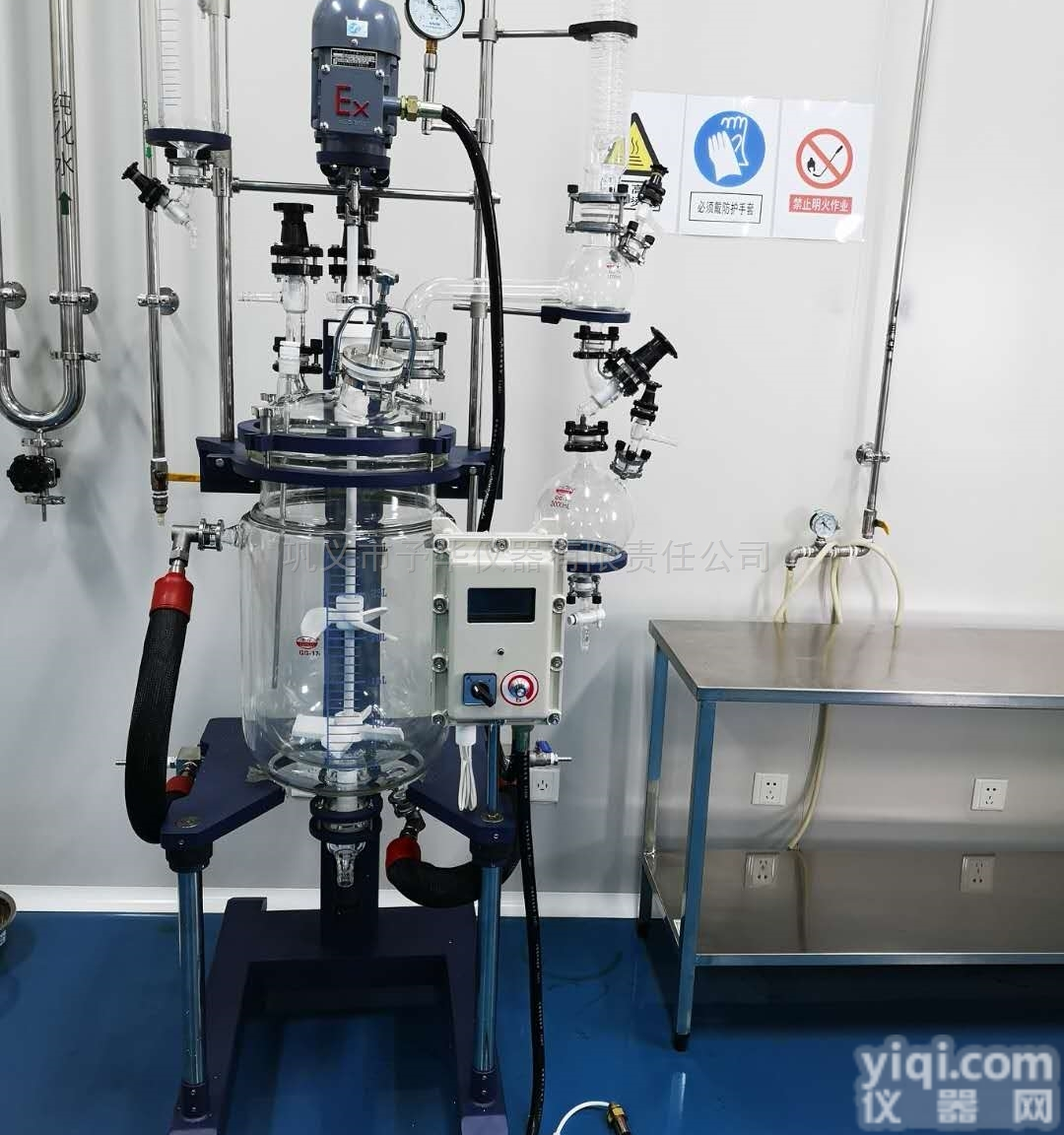 YSF  双层<em>玻璃</em>反应釜<em>耐高温</em>300℃，实用性强