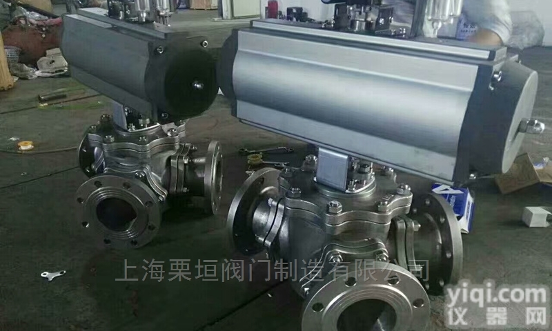 135°Y型气动三通球阀