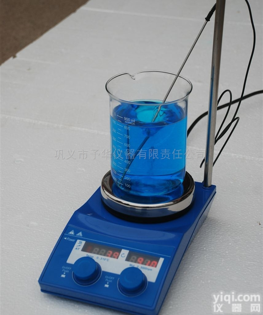 RG-18  平板型磁力搅拌器<em>数显</em>控温<em>使用</em>方便