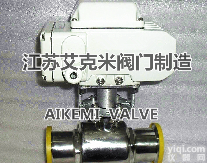 <em>Q981F  电动卫生级快装球阀</em>