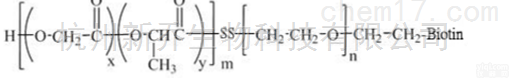 三嵌段<em>共聚物</em>  <em>PLGA</em>-SS-PEG-<em>Biotin</em>双硫键生物素嵌段<em>共聚物</em>