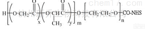 <em>PLGA</em>聚合物  <em>PLGA</em>-PEG-CO-NHS MW:<em>2000</em> 两嵌段<em>共聚物</em>