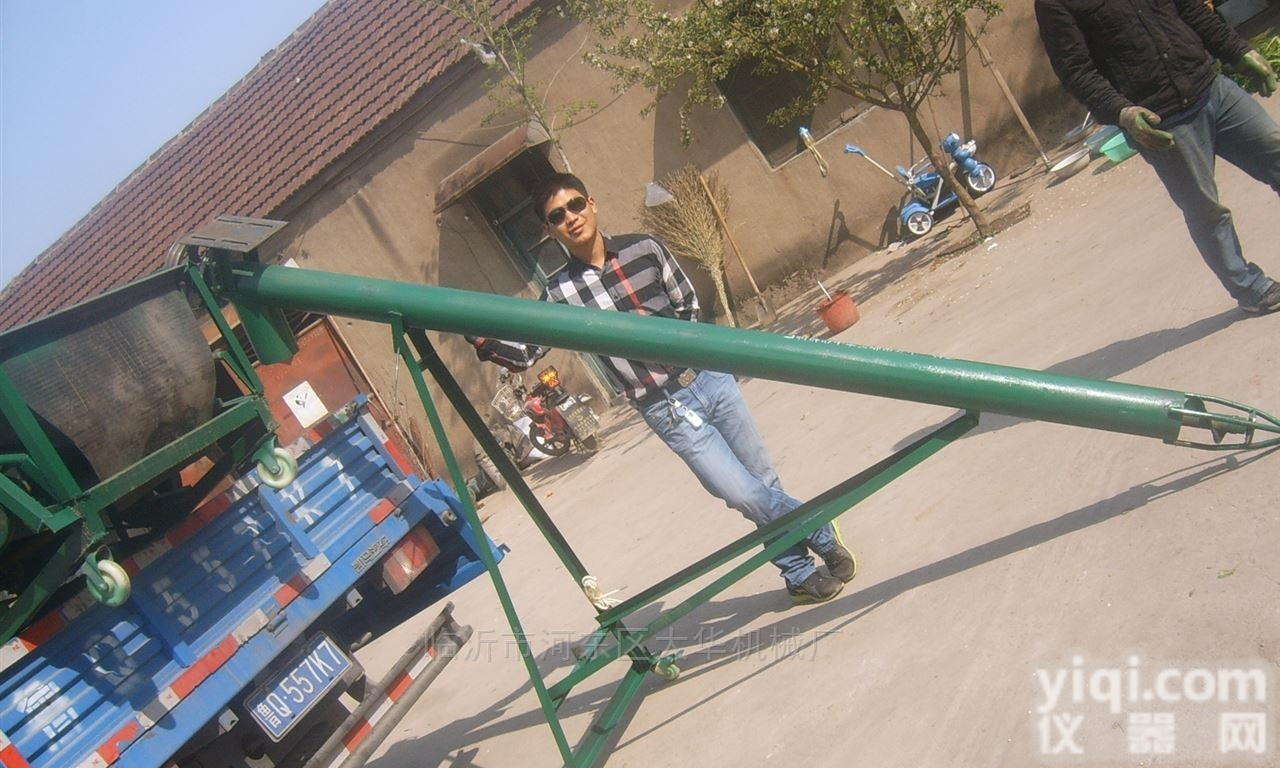 临沂螺旋<em>输送机</em><em>装卸</em>粮食真<em>省事</em>