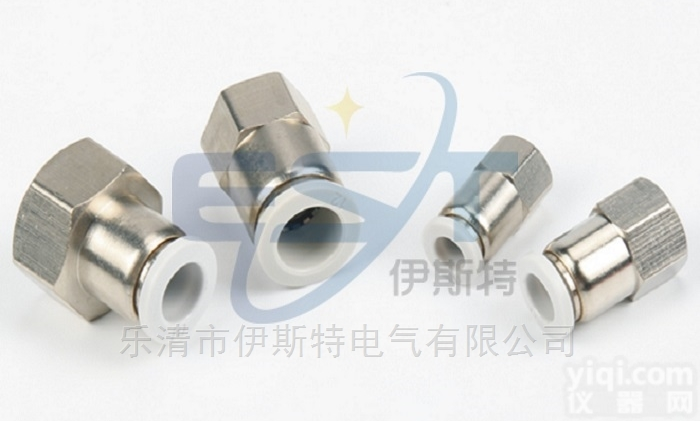 PCF内<em>螺纹</em>接头  PCF10-<em>02</em>/PCF12-03白色精品内螺快插接头