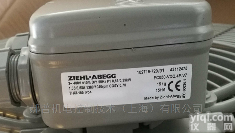 Ziehl-Abegg<em>施乐</em>佰<em>风机</em>