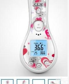 CEM华盛昌DT-806B<em>非接触式</em>红外线<em>电子</em><em>体温计</em>