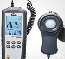 CEM华<em>盛昌</em>DT-3809LED强度<em>测试仪</em>