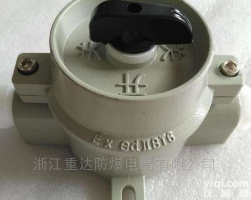 SW-10  铝合金IIBIIC<em>单联单控</em>防爆照明开关SW-10