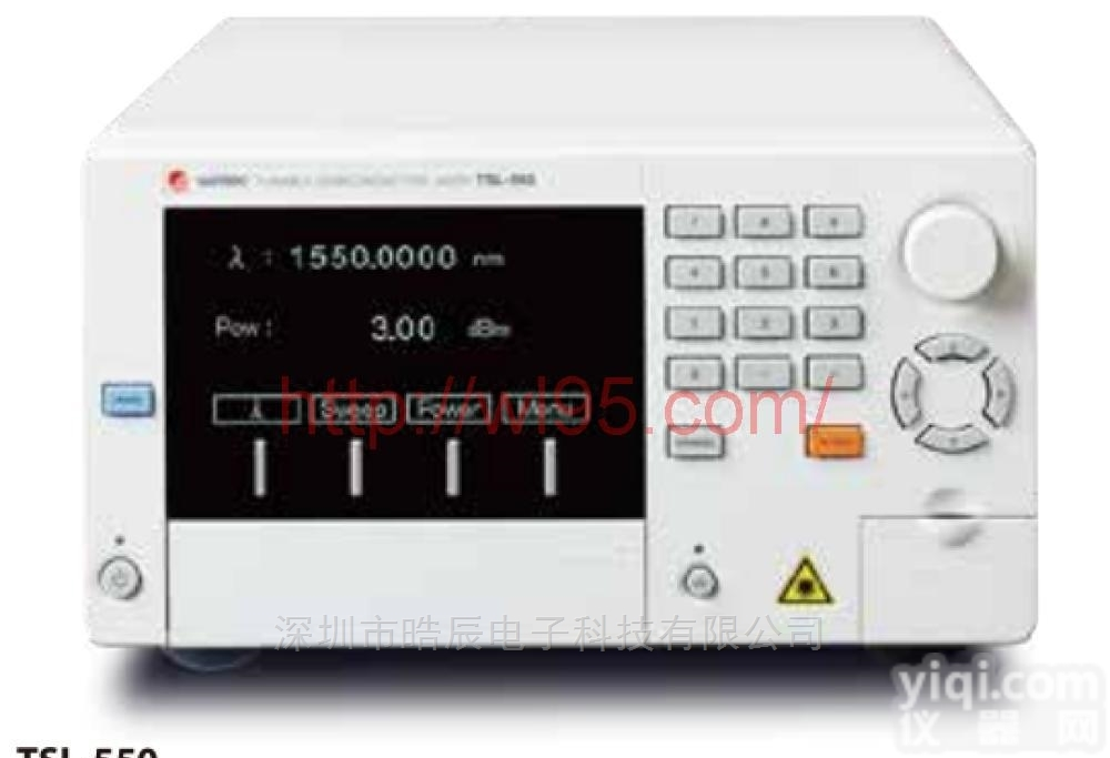 Santec TSL-550 <em>高性能</em>可调谐<em>激光器</em>