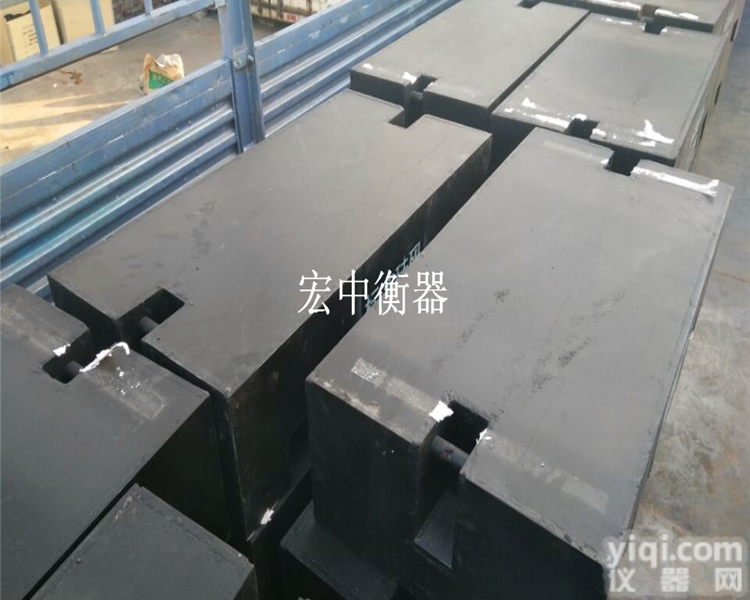 <em>济南</em>1000kg叉吊<em>两用</em>标准平板砝码