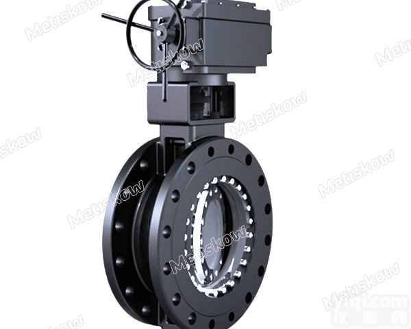METISKOW  <em>D343H</em>型金属密封<em>蝶阀</em>，进口<em>法兰</em>高温<em>蝶阀</em>