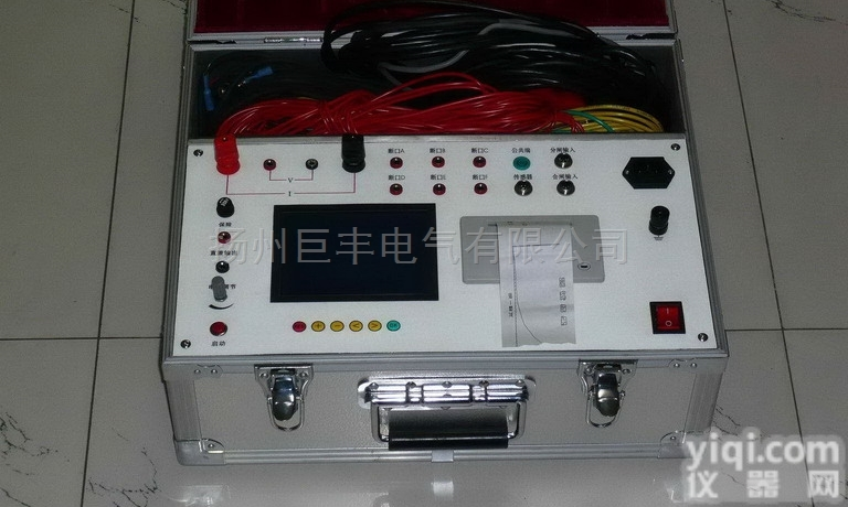 SRY6普通型护套电<em>加热器</em>/<em>断路器</em>特性测试仪