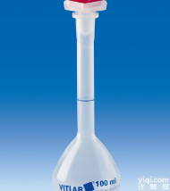 德国<em>VITLAB</em>容量瓶，PP，B级，带<em>螺帽</em>