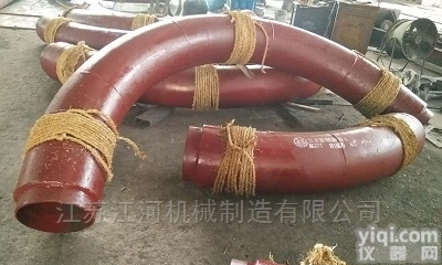 φ377  浙江<em>耐磨</em><em>管道</em> 双金属<em>耐磨</em>板 <em>管道</em> 江河机械