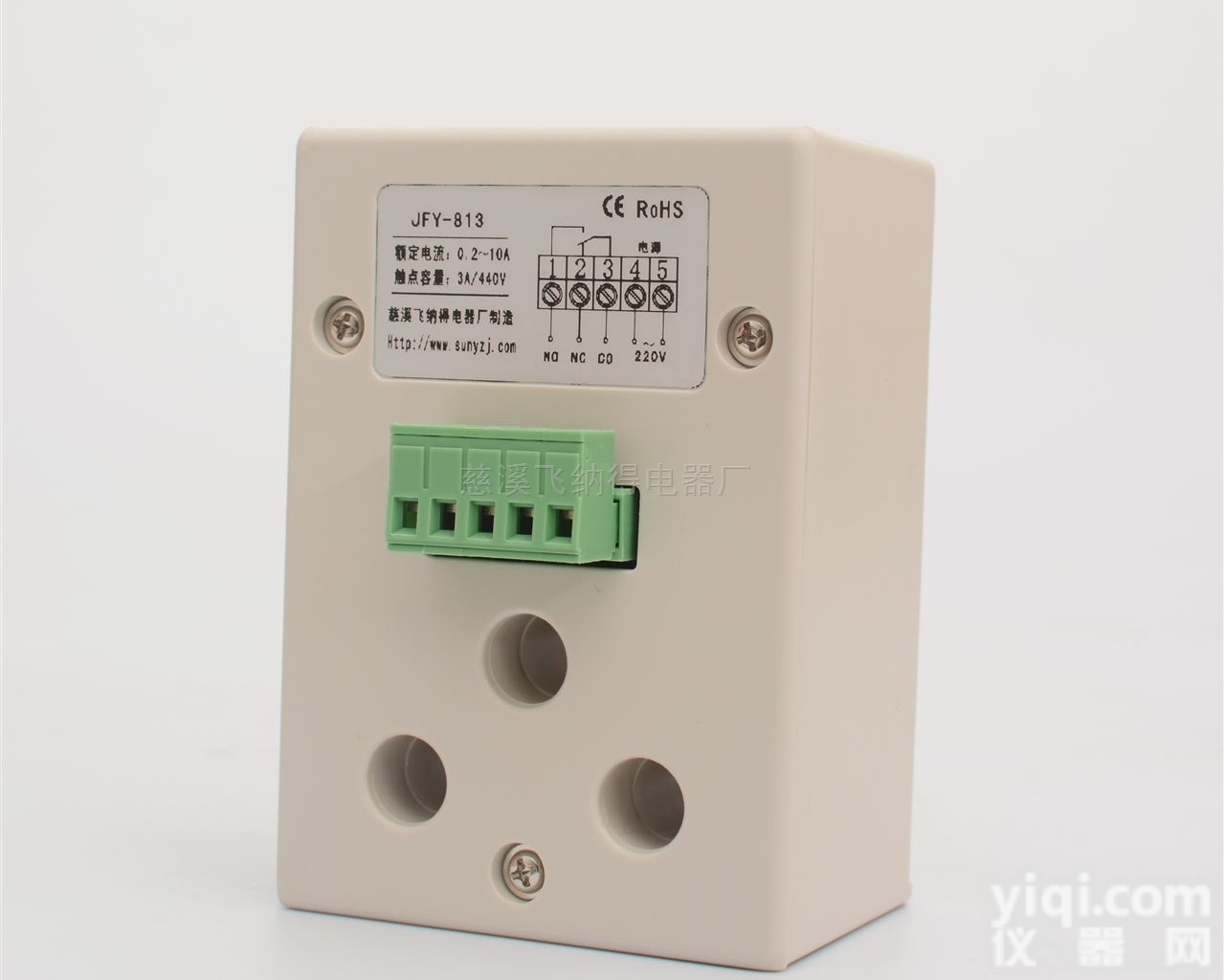 JFY-813  <em>深受好评</em>的飞纳得智能电机保护器 JFY-813