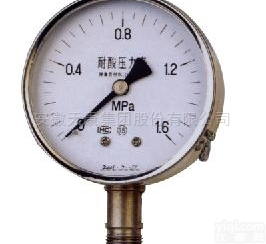 YA-100/<em>150</em><em>系列</em>氨<em>压力表</em>