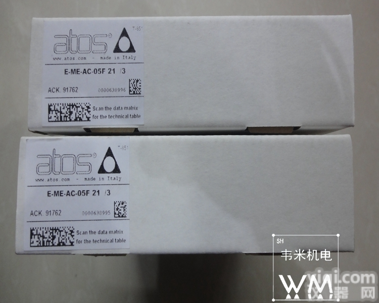 E-BM-AC-011F  <em>意大利</em>ATOS放大器<em>控制器</em>E-BM-AC-01F /RR