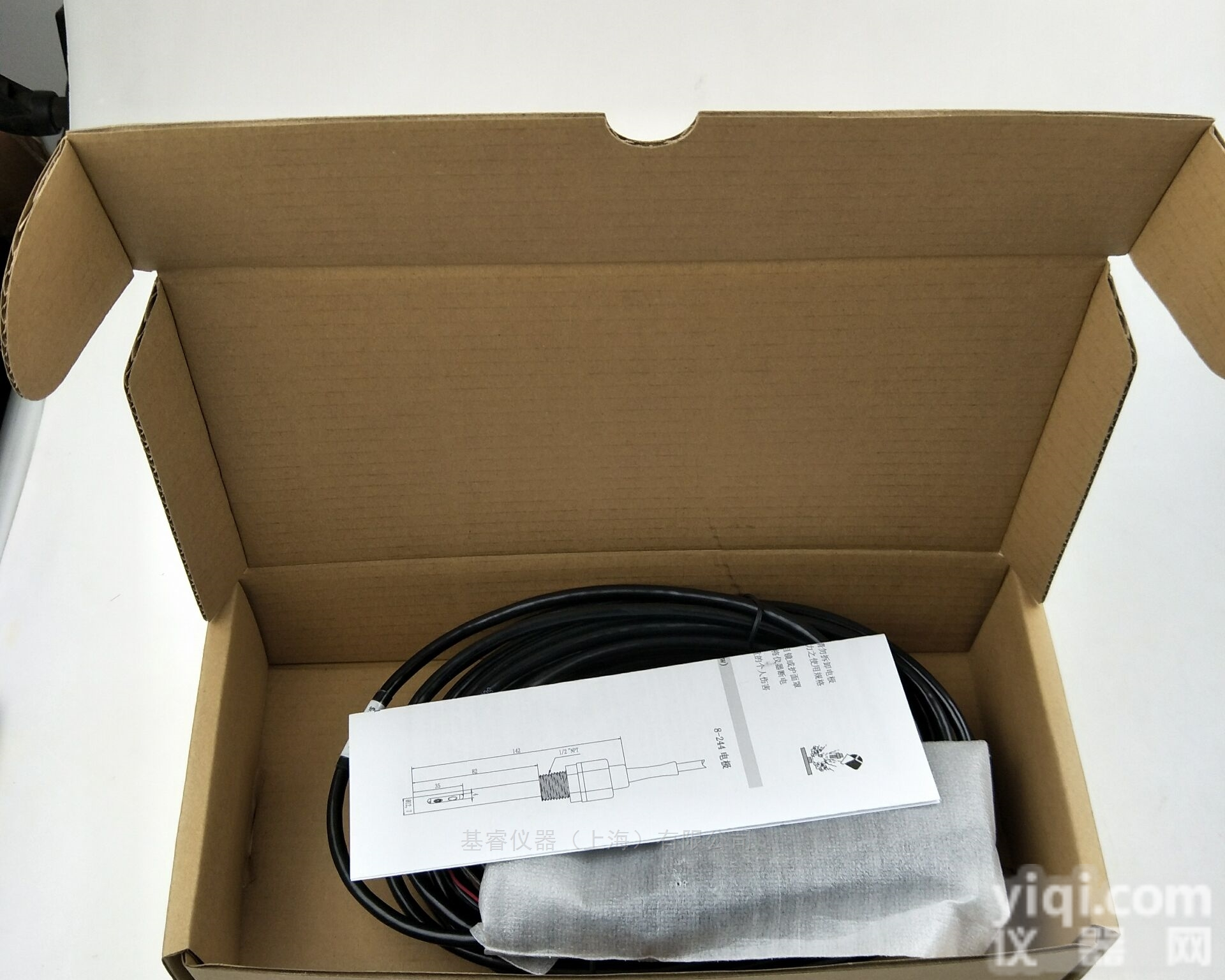 8-244-30  <em>电导度</em><em>电极</em>/ <em>四极</em>式 0.3/石墨/环氧/30米