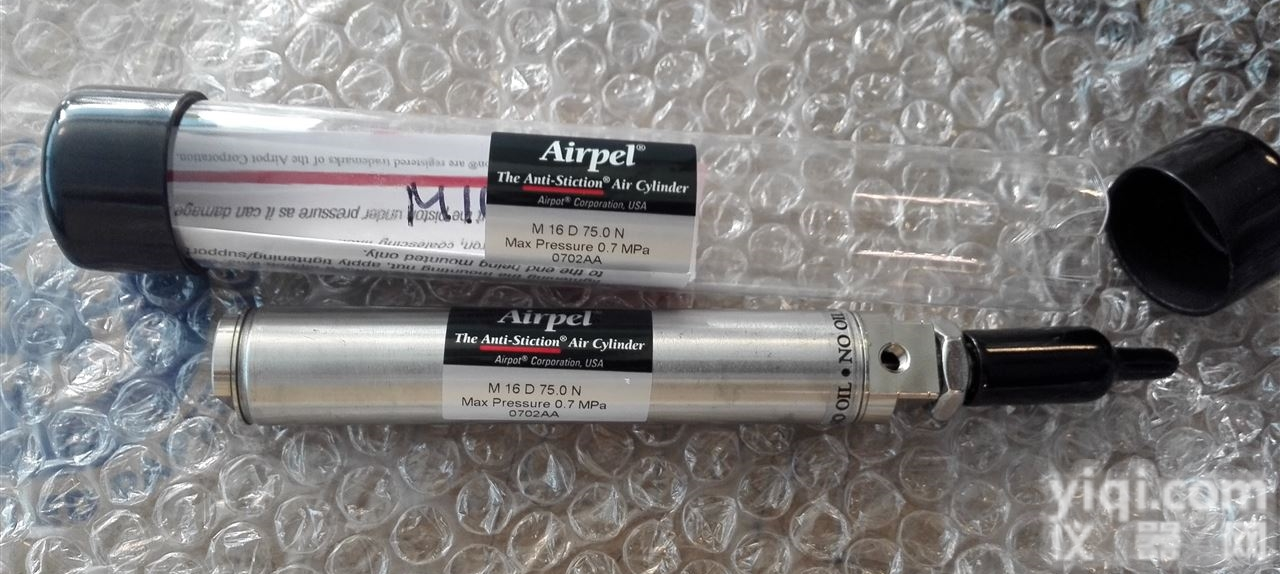 M16D75.0N  全新美国Airpel<em>无阻</em>力<em>气缸</em>实物到货