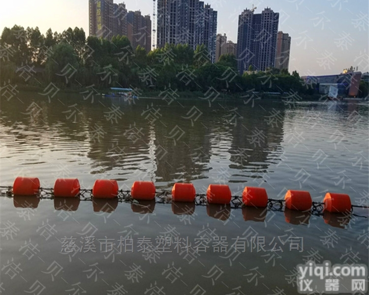 FT200*1000  水面<em>漂浮物</em>拦截<em>打捞</em><em>浮筒</em>串联拦污浮体
