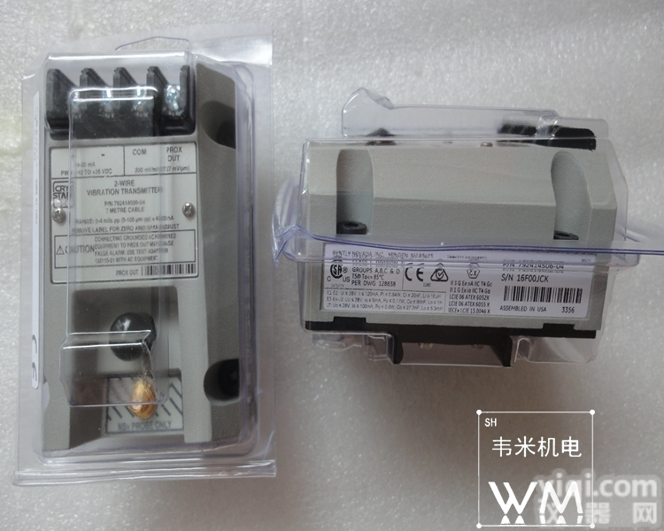 美国原装<em>本特利</em>变送器<em>监测</em>模块991-25-50-01-00