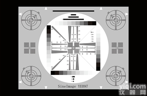 YE097高<em>分辨率</em>通用<em>测试</em>卡