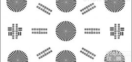 YE0140<em>摄像机</em><em>分辨率</em>测试卡