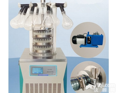 ZL-10TD  挂瓶<em>压盖</em>型-50℃<em>台式</em>冷冻干燥机