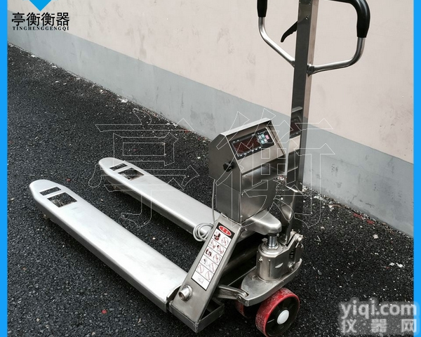 不锈钢<em>叉车</em>秤，<em>食品厂</em>防腐蚀防水电子搬运秤