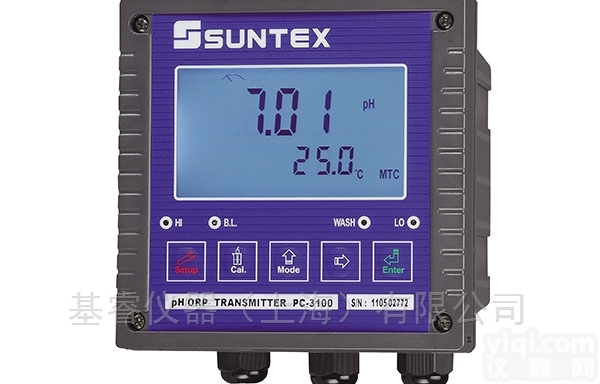 <em>台湾</em>SUNTEX上泰PC-<em>3100</em>微电脑pH/ORP变送器
