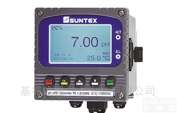 <em>台湾</em>SUNTEX上泰PC-<em>3110</em><em>智能型</em>pH/ORP变送器