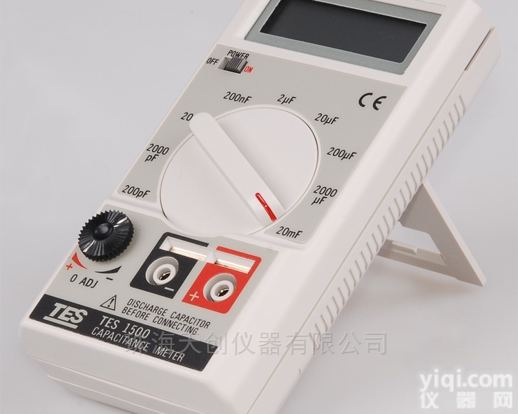 台湾泰仕TES-1500数字式<em>电容表</em><em>万用表</em>