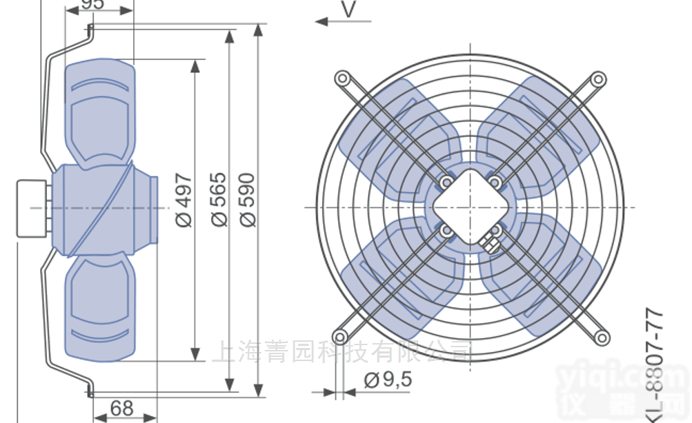 FB050-4EK.4I.V4P  德国FB050-4EK.4I.V4P施乐百变频风机现货