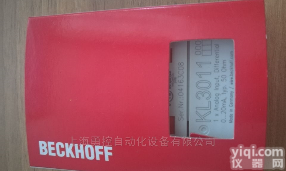 BECKHOFF  KL3011<em>德国</em>倍福<em>模块</em>