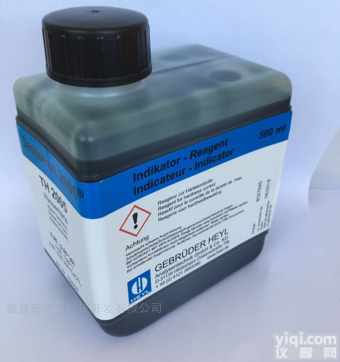 <em>TH</em>2005 <em>TH</em>2025  TESTOMAT<em>硬度</em>试剂<em>硬度</em>药剂<em>德国</em>HEYL