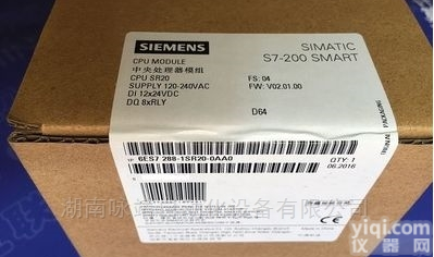 288-1SR20-0<em>AA</em>0  <em>西门子</em>CPU SR20<em>性能参数</em>