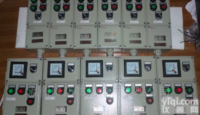 <em>就地</em>远程防爆<em>按钮</em>操作箱