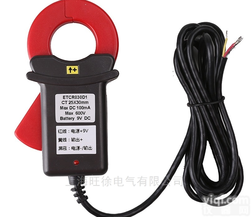 ETCR030D1<em>高精度</em>钳形<em>直流</em>漏电流传感器