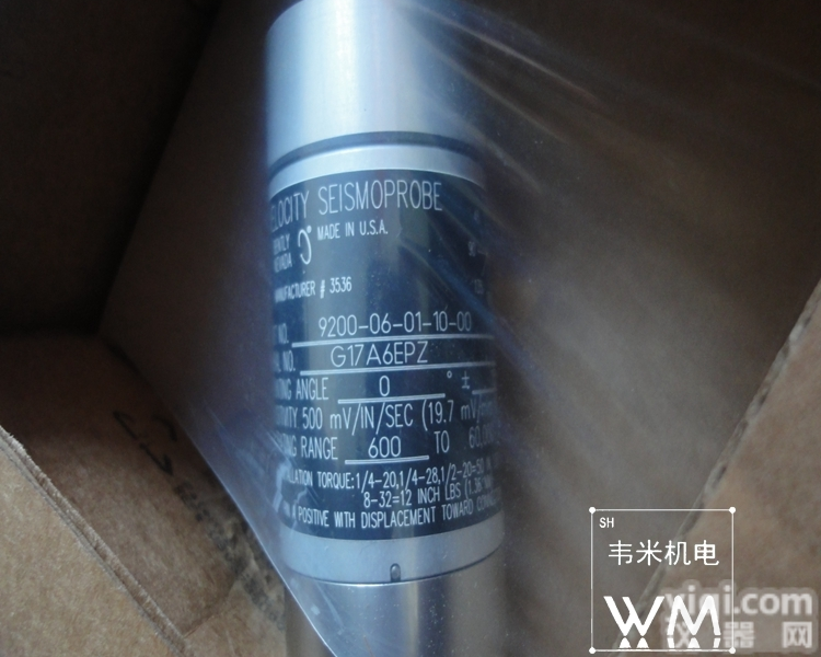 9200-06-02-10-00  <em>美国</em><em>本特利</em>bently趋近式<em>探头</em>9200-06-02-10-00