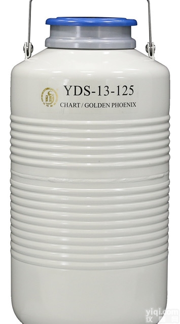 美国查特<em>液氮</em>储存罐<em>YDS</em>-13-125大<em>口径</em><em>液氮</em>罐