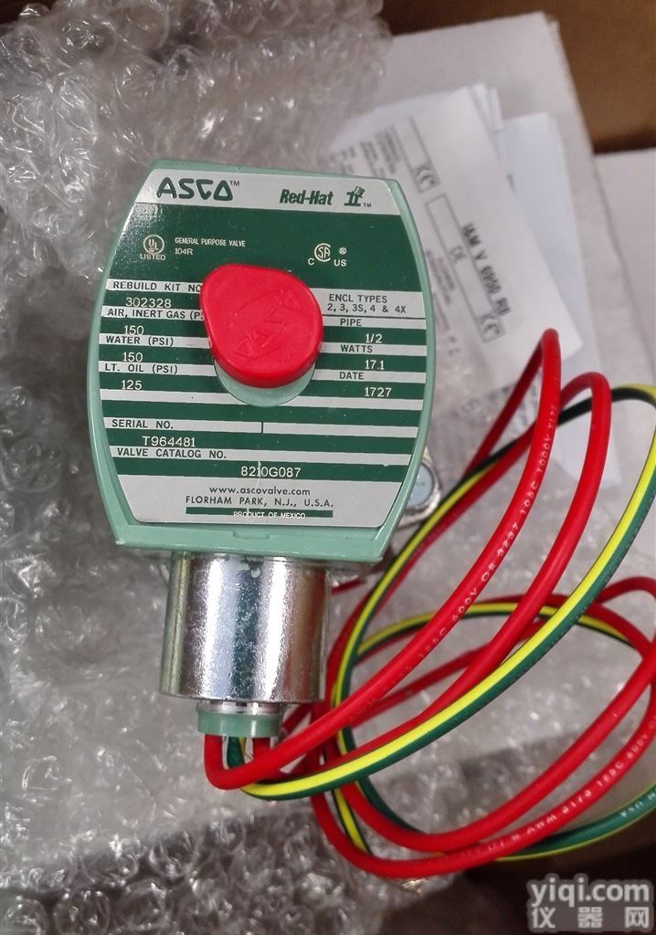 ASCO<em>阿斯卡</em>3寸直角<em>脉冲</em>阀全新现货低价包邮