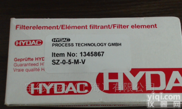 德国<em>原装进口</em>HYDAC过滤器SZ-0-5-M-V<em>特点</em>
