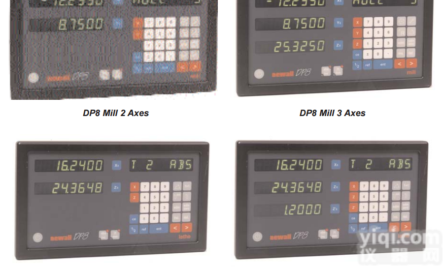 NEWALL DP8 mill/Lathe机床数显表<em>显示器</em><em>计数器</em>数显箱...