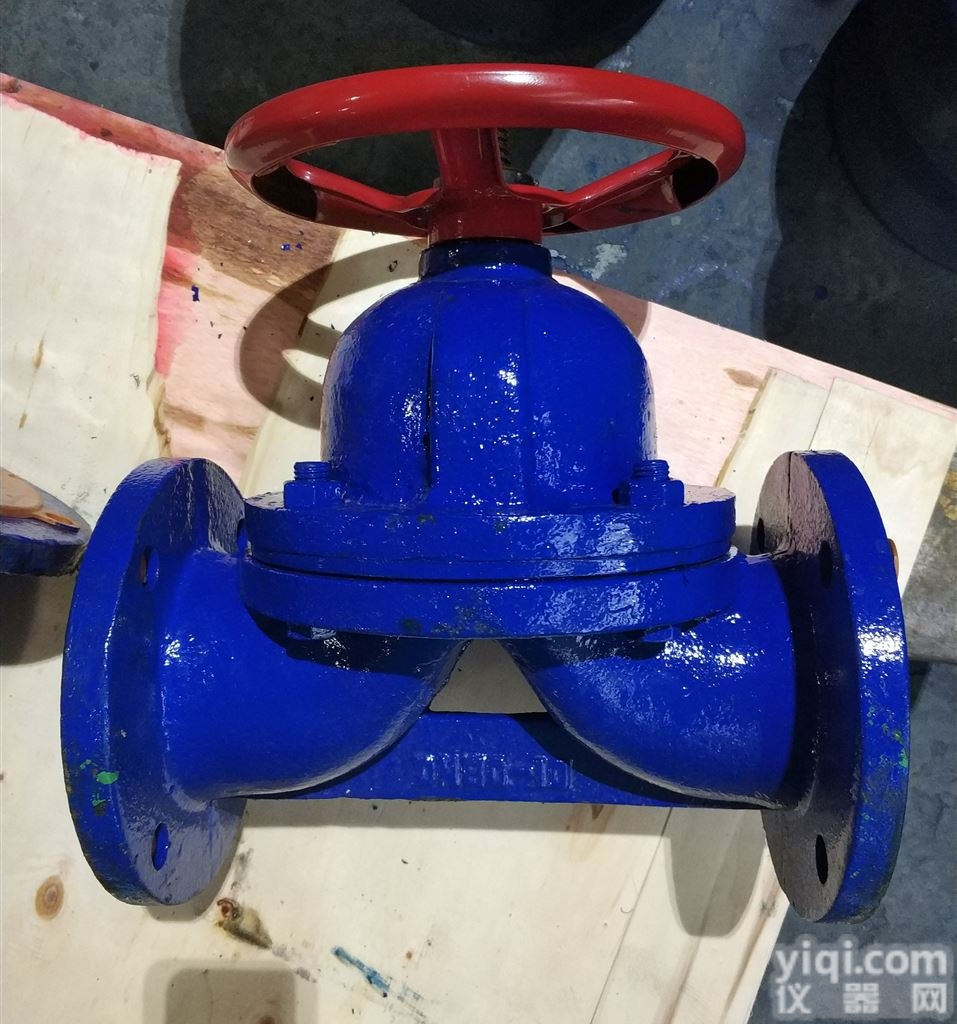 G41C-10 DN40  川业阀门 手动<em>搪瓷</em><em>隔膜阀</em>