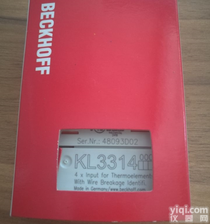 模拟量<em>模块</em>  KL3314 <em>BECKHOFF</em><em>模块</em>