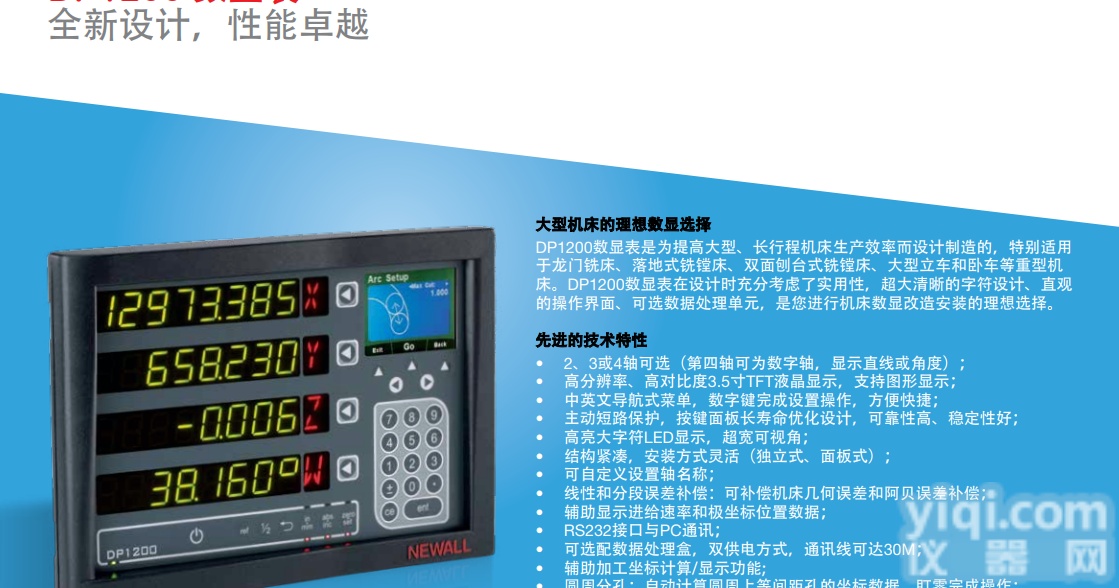 <em>英国</em>NEWALL<em>新和</em><em>数显</em>表|DP1200球栅<em>数显</em>表
