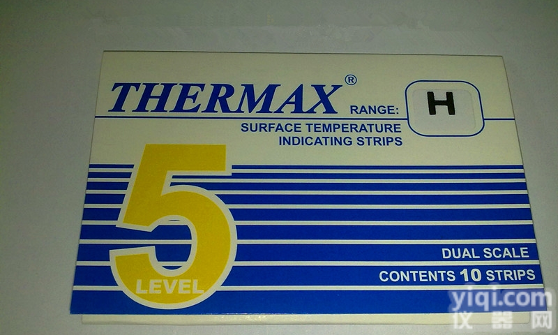 5格H  英国TMC5格H热敏<em>试纸</em>216-246度<em>感温</em>变色贴纸